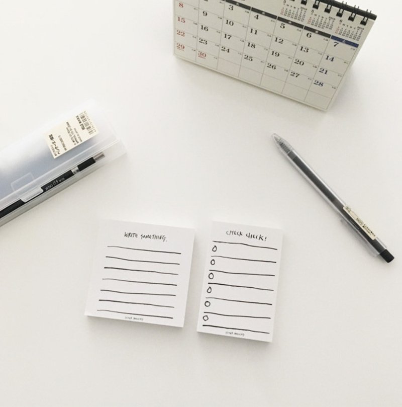 Note Paper | Second Morning Drawing Drawing Memo Pad - Sticky Notes & Notepads - Paper White