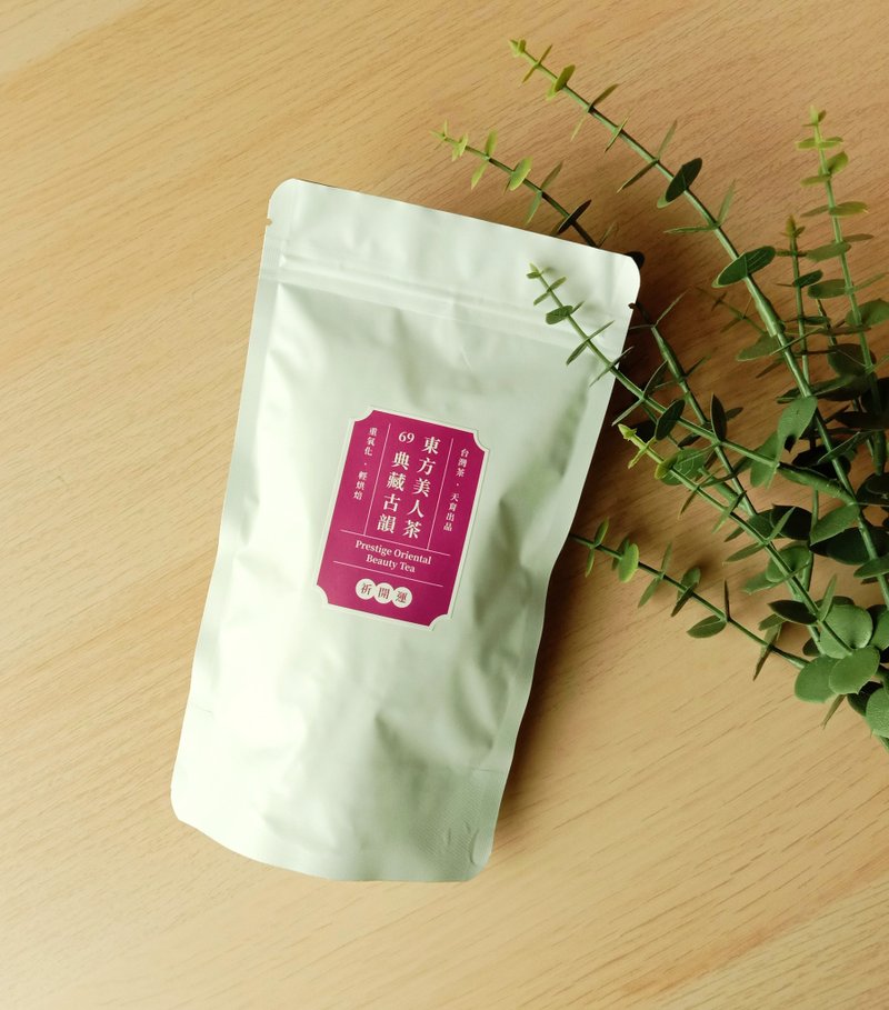 【經濟包】典藏古韻東方美人茶_15入立體茶包 無毒友善的果蜜香茶 - 茶葉/茶包/水果茶 - 植物．花 紫色