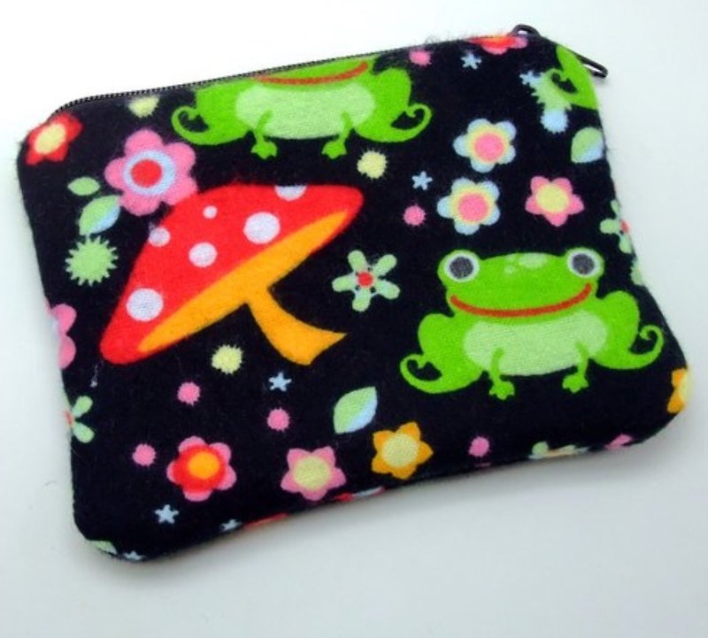 Froggy's custom order - Tablet & Laptop Cases - Cotton & Hemp Multicolor