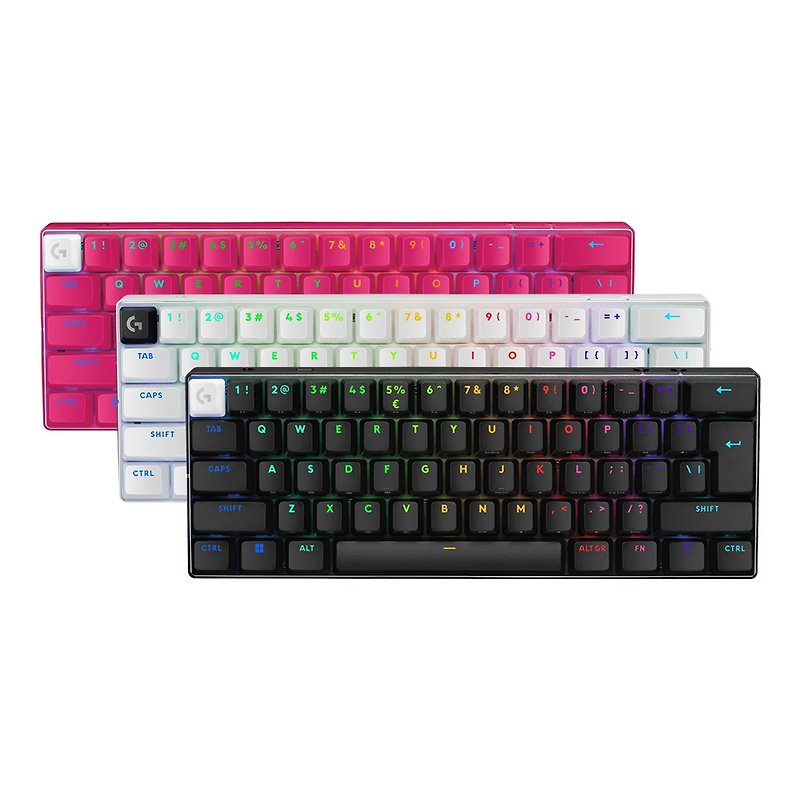 PRO X 60 LIGHTSPEED Wireless Gaming Keyboard (3 colors) - อุปกรณ์เสริมคอมพิวเตอร์ - พลาสติก หลากหลายสี