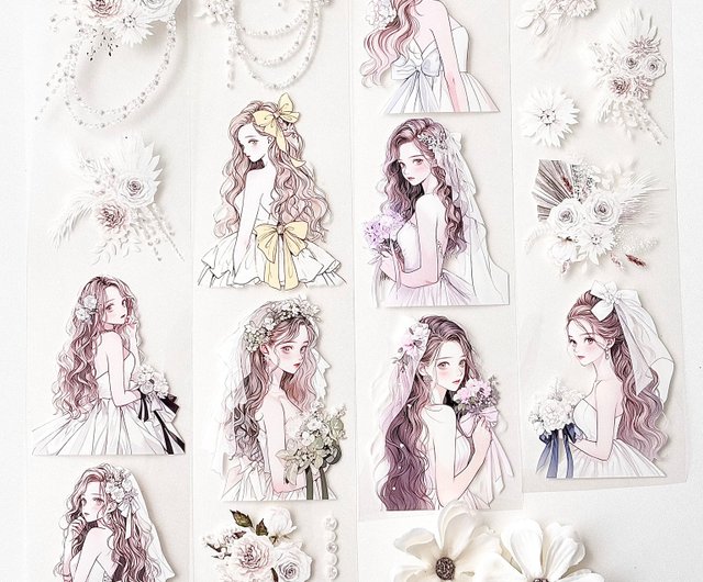 Wedding PET Tape ggaggong｜紙膠帶/和紙/PET人氣榜- Pinkoi