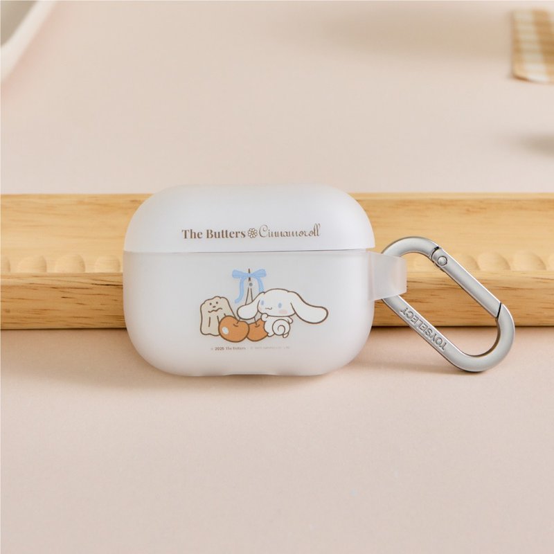 奶油家族x大耳狗櫻桃時光強悍防摔AirPods保護套 - AirPods/耳機保護套 - 塑膠 多色