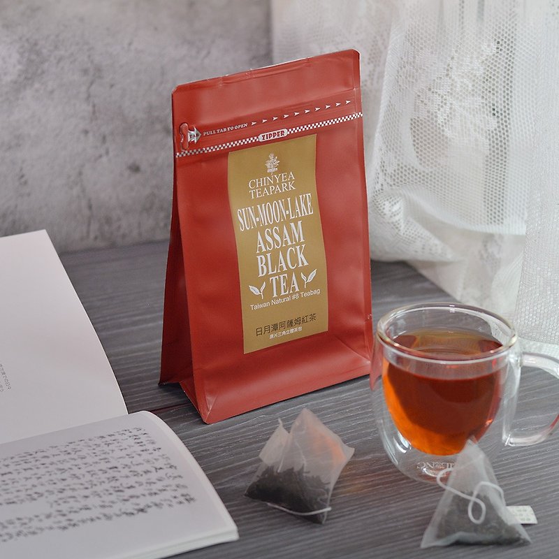 Sun Moon Lake Assam Tea Bag (10pcs/bag) - premium Taiwan #8 black tea - ชา - วัสดุกันนำ้ สีแดง