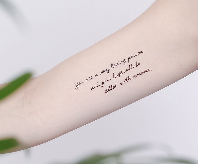her parents handwriting  hearts drawn by her family  appointment type  tiny tattoo    utahtattooartist finelinetattooartist  Instagram