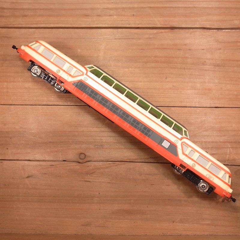 Old bone French Jouef train model B VINTAGE - ของวางตกแต่ง - พลาสติก สีใส