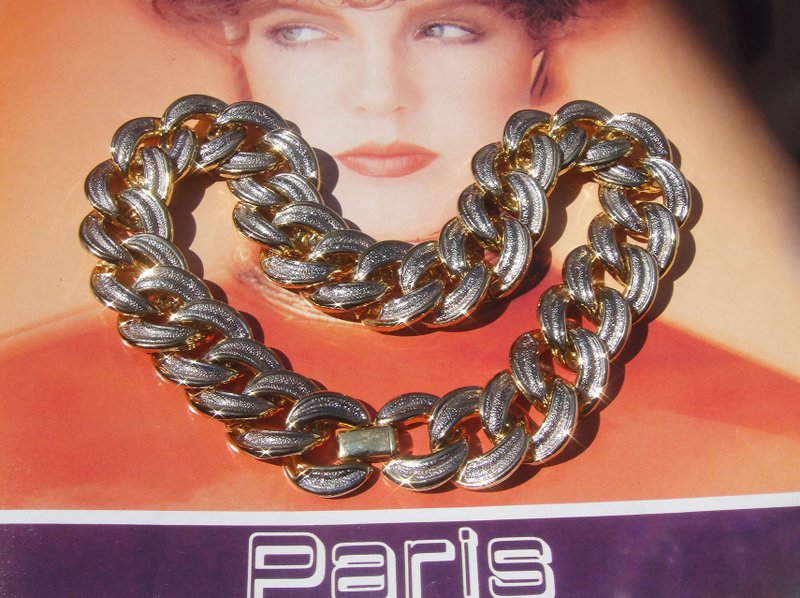 [Old Time OLD-TIME] Early second-hand vintage MAX FACTOR necklace - ของวางตกแต่ง - วัสดุอื่นๆ หลากหลายสี