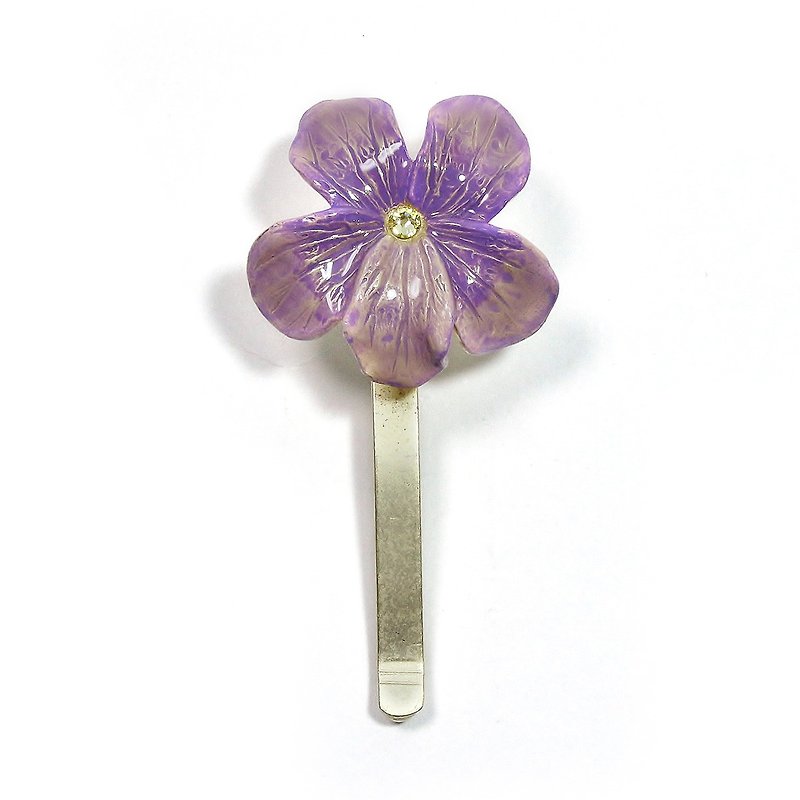 Violet Hair Hook HH003 - Hair Accessories - Other Metals Purple