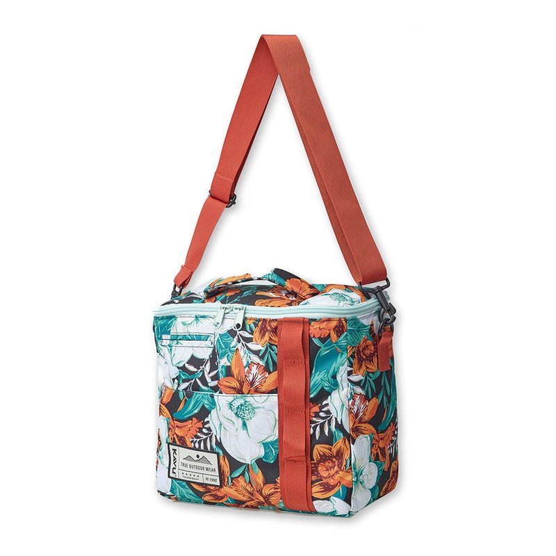 【西雅圖 KAVU】Snack Sack 時尚保冷袋 秋之花束 #9055 - 露營用品 - 其他材質 藍色