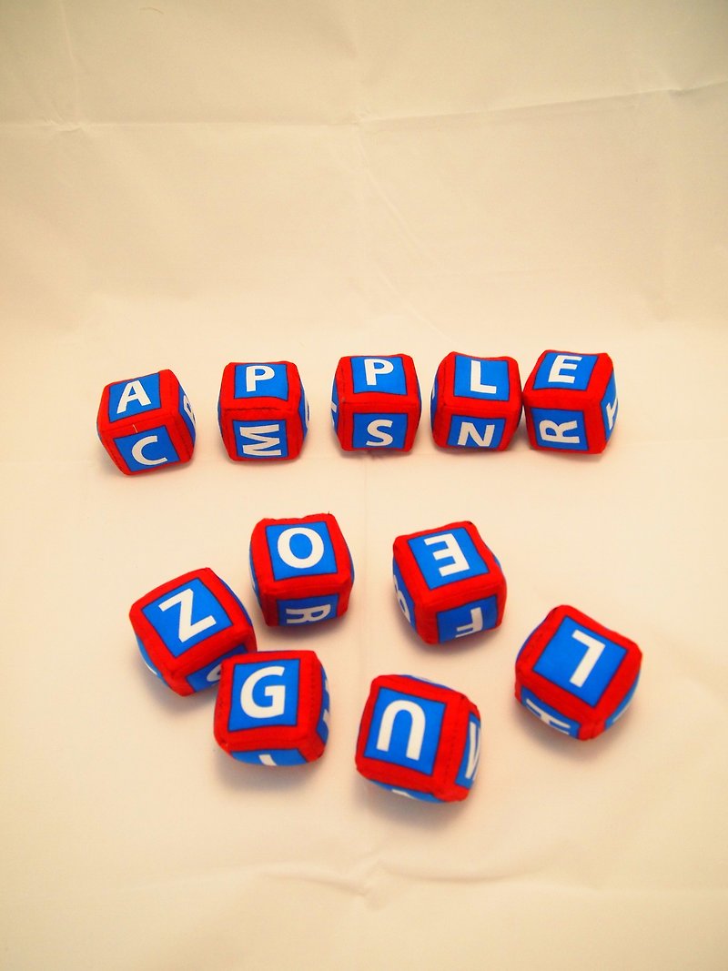 Spelling filling dice (single) - อื่นๆ - ผ้าฝ้าย/ผ้าลินิน 