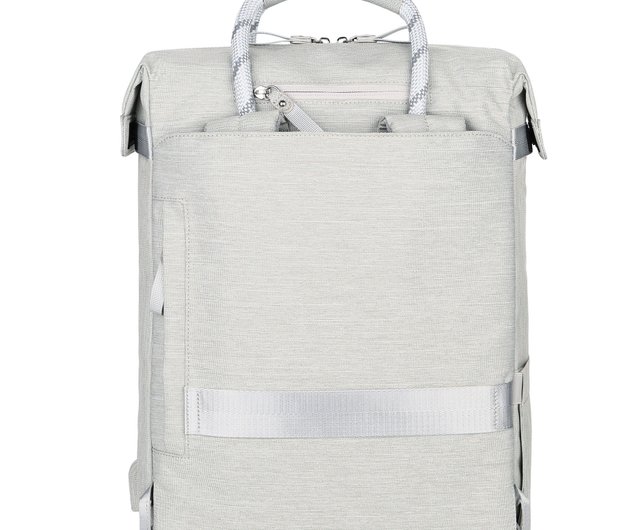 Comino 2-in-1 トートバッグ - グレー | 通勤や通学に最適な