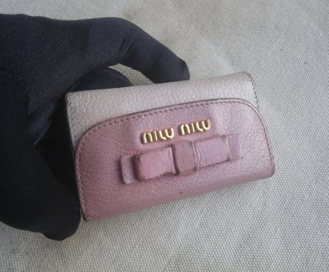 昔】初期の中古アンティークバッグMIUMIUキーケース - ショップ