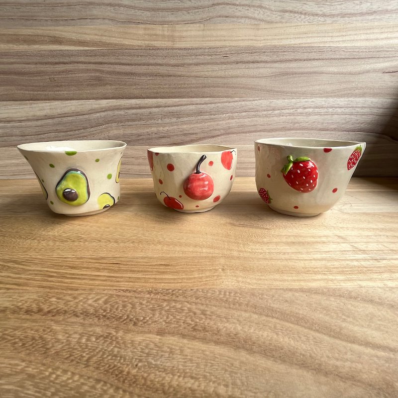 Summer Fruit Bowl - Bowls - Pottery White