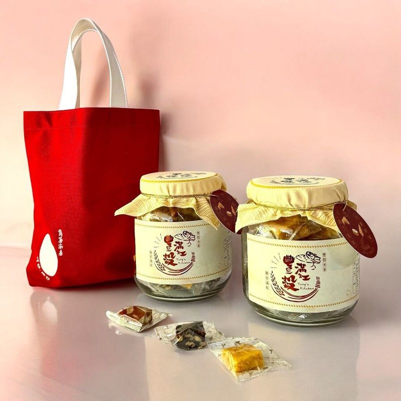 [Jun Lao Kitchen] Abundant Grains Fullness - Sugar Bowl Fullness - Snacks - Fresh Ingredients Gold