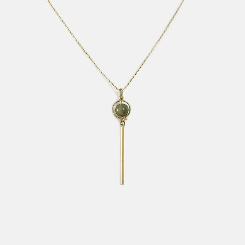 Rain Fall Necklace - Necklaces - Gemstone Gold