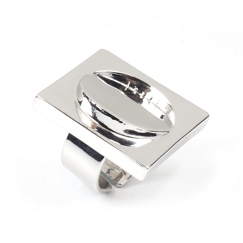 Recovery Multi-View Square Ring (Bright Silver) - General Rings - Other Metals Silver