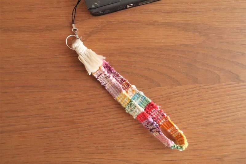 Strap20　カメラストラップ　20cm　ロング　携帯電話　スマホ　手織り　bouquet　gift　入学　母親節　禮物　相機掛繩　生日禮物 - 相機背帶 - 棉．麻 多色
