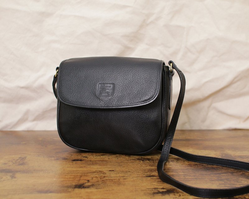 Back to Green:: 經典復古Burberry bg-07 vintage bag - 側背包/斜背包 - 真皮 