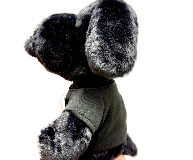 Pinkoi限定ブラックレアスヌーピー人形オールブラックスヌーピーT