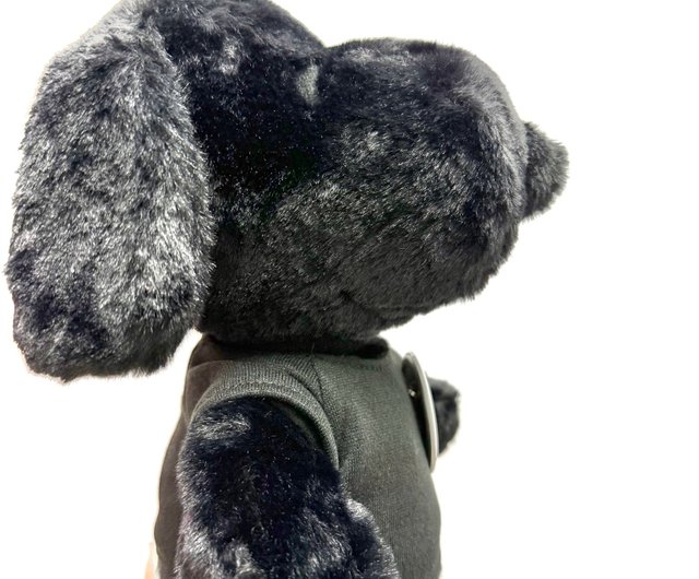 Pinkoi限定ブラックレアスヌーピー人形オールブラックスヌーピーT