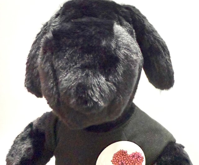 Pinkoi限定ブラックレアスヌーピー人形オールブラックスヌーピーT