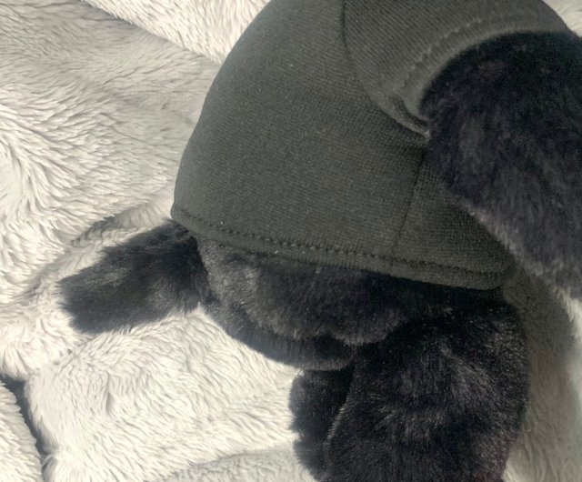 Pinkoi限定ブラックレアスヌーピー人形オールブラックスヌーピーT