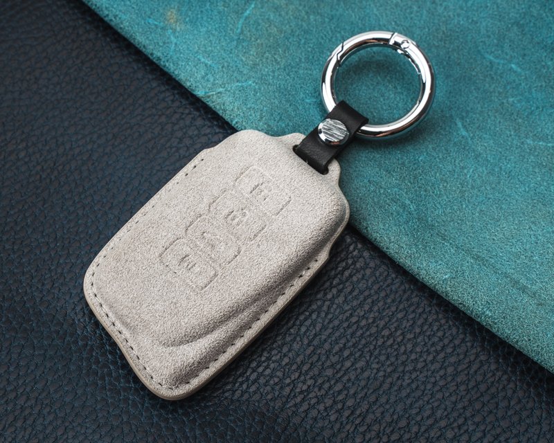 [Ready Stock Version] Lexus IS300 ES RX350 NX200 UX250 Car Key Leather Case - Keychains - Genuine Leather 