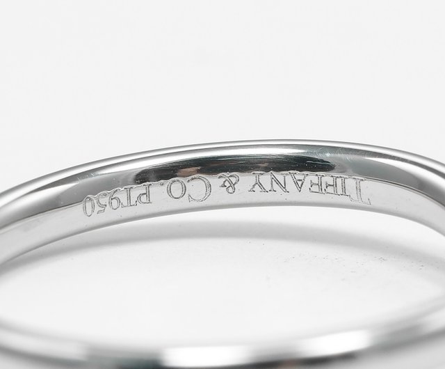 Direct from Japan] Tiffany Ring Curved Band Size 12 Ring 2mm