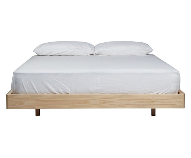 Sunset Double Solid Wood Bed Frame 6, Solid Wood Full Size Headboards