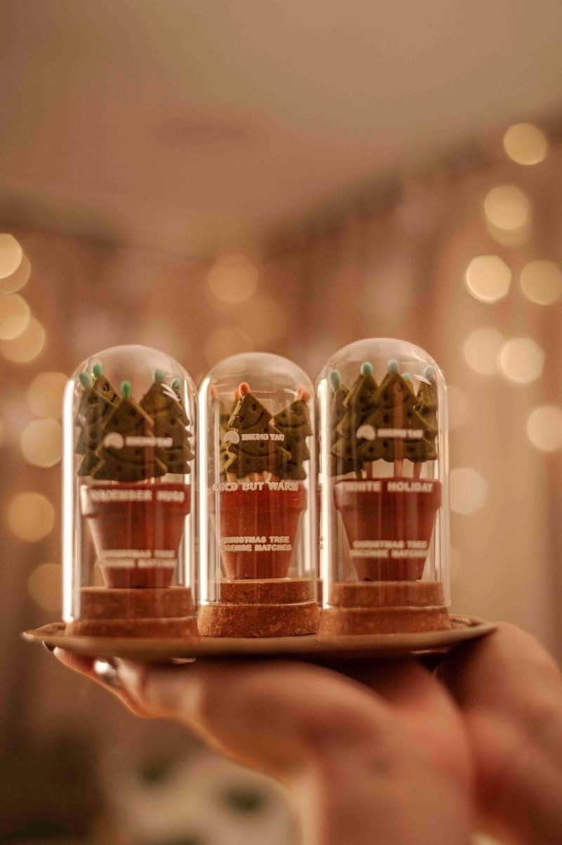 【2025冬日禮品系列】聖誕火柴香 - 香薰/精油/線香 - 木頭 卡其色