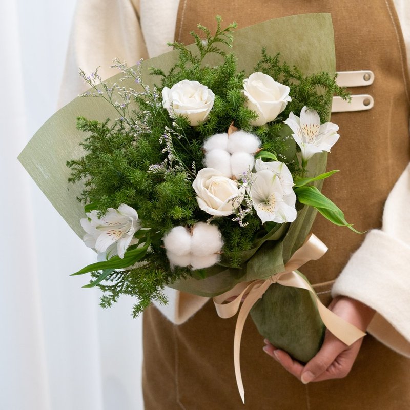 first snow bouquet - Plants - Plants & Flowers White