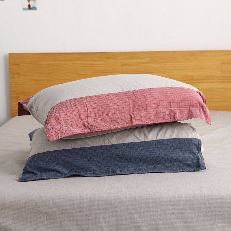 【霍革HORKO】接地氣 金屬紗枕巾－單件入 - 床包/寢具 - 其他材質 