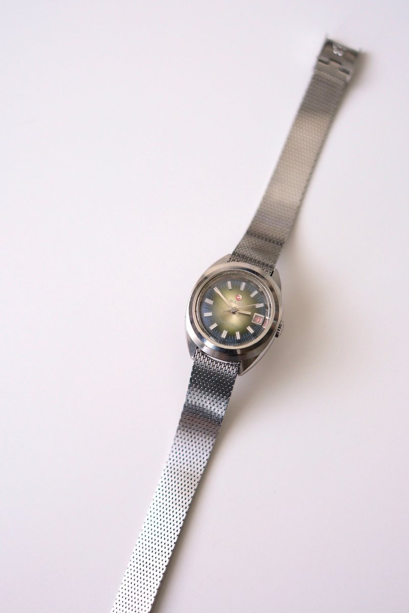 Vintage RADO second-hand watch/retro clock/clock/old watch/vintage watch/women’s watch - นาฬิกาผู้หญิง - โลหะ 