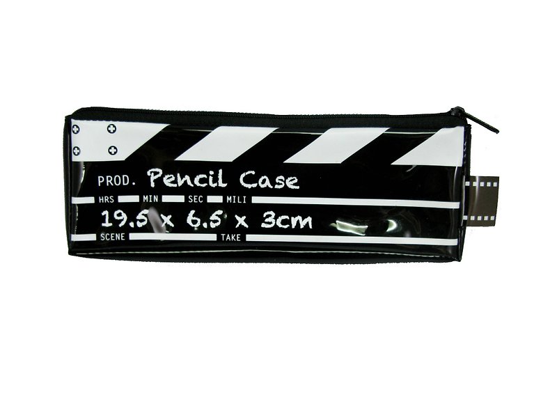 Director Clap Pencil Case - Black - กล่องดินสอ/ถุงดินสอ - พลาสติก สีดำ