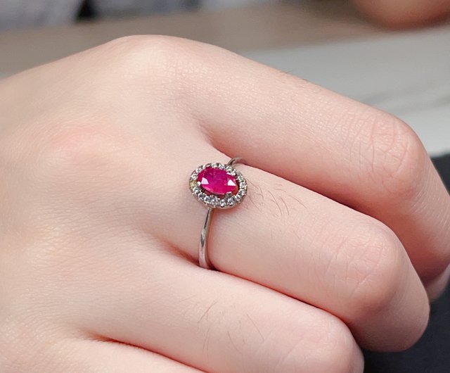 CERTIFIED - 31.65 store Tcw Pinkish / Red Rubies, 9.25 Sterling Silver Ring - Gorgeous Natural Ruby Ring, Gemstone Ring, Birthstone Ring