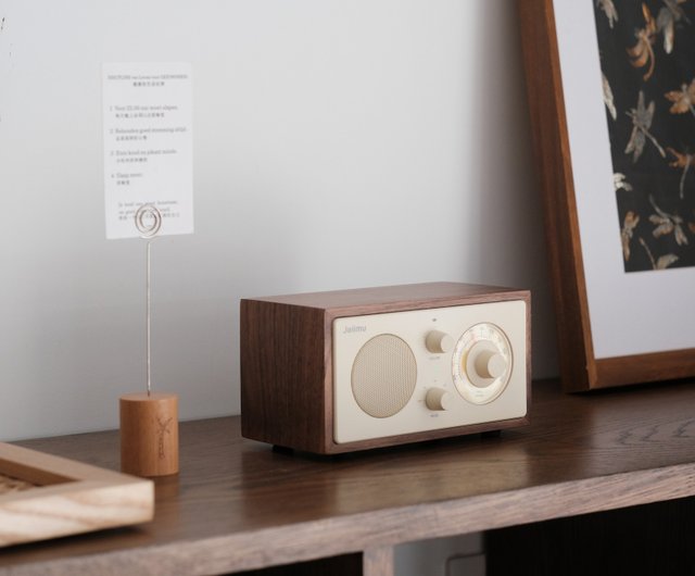 無垢材ワイヤレス Bluetooth スピーカー高品質デスクトップ