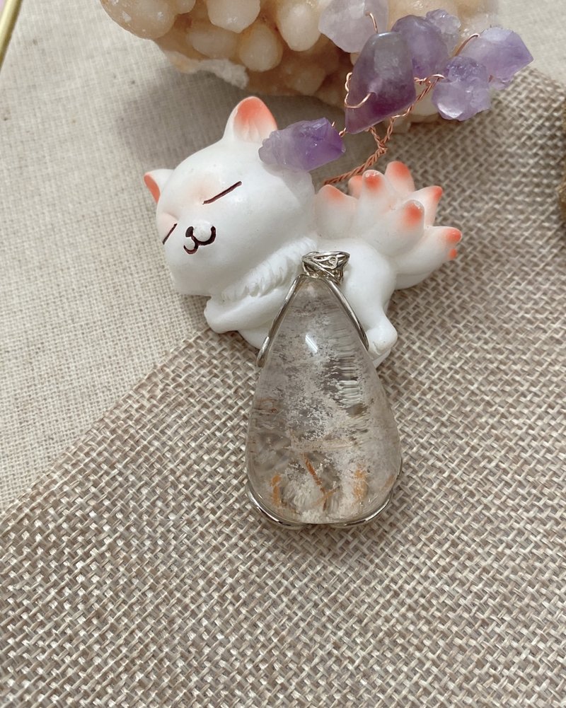 初雪~納財 - 項鍊 - 水晶 