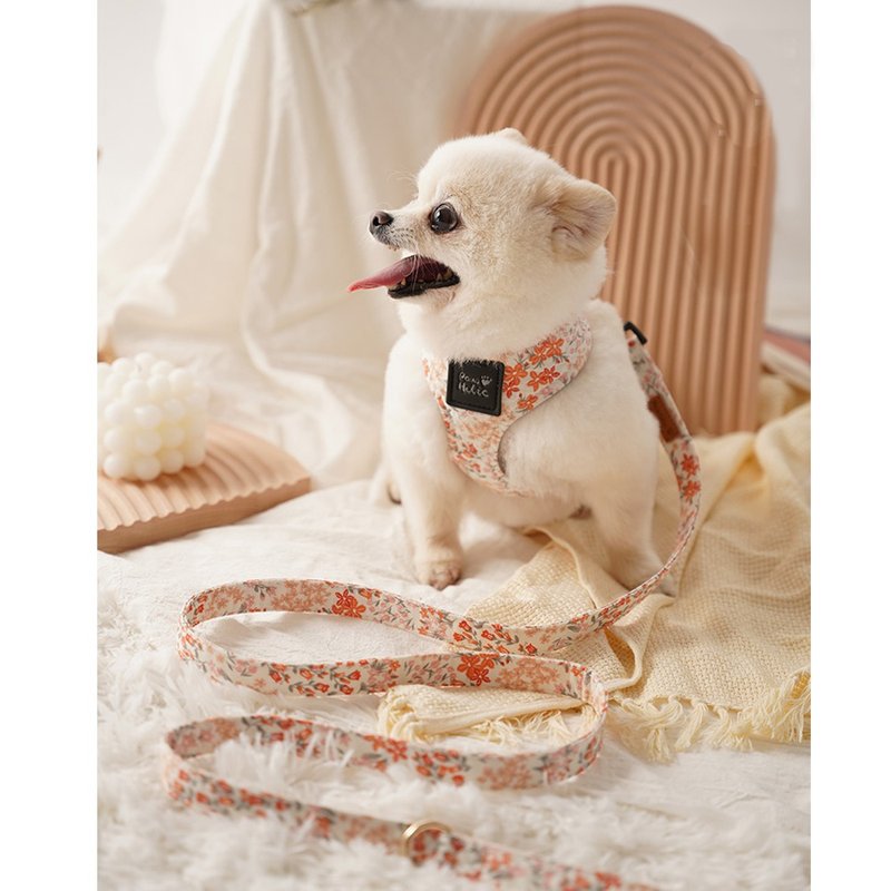 Cotton skin-friendly/wrap around design/comfortable | Dog Harness - Neroli Pawsholic - Collars & Leashes - Cotton & Hemp 