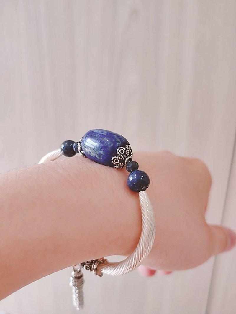 Insight - DQ-606-441 - Lapis Lazuli. Sapphire - Bracelets - Gemstone 