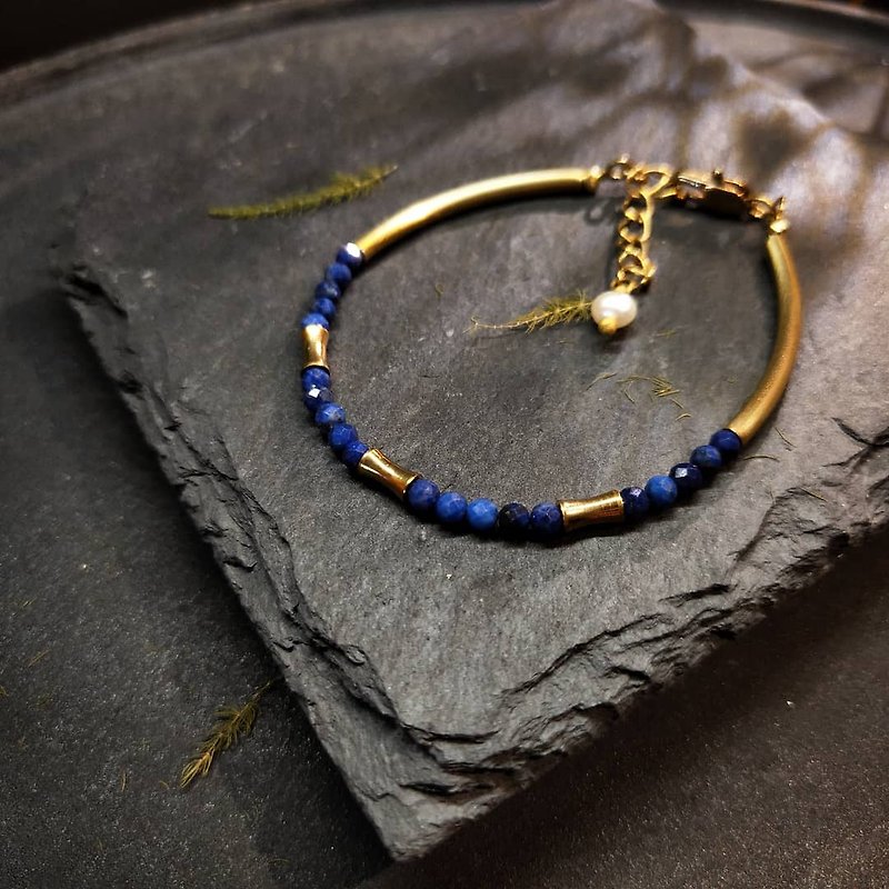 Light Jewelry Semi- Gemstone Bracelet-All-match - Bracelets - Gemstone Multicolor