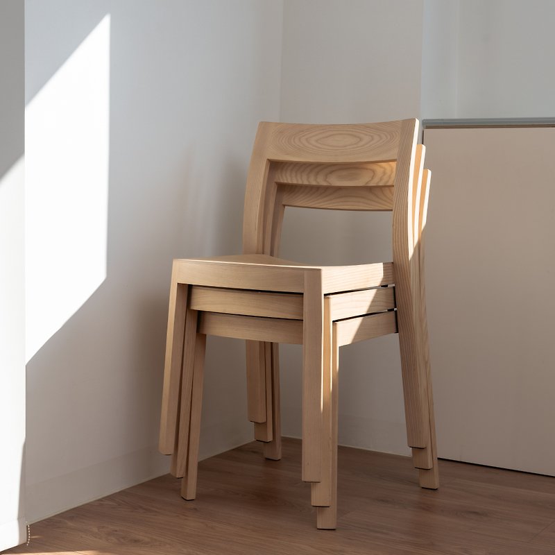 NORM daily solid wood single chair - เก้าอี้โซฟา - ไม้ สีกากี