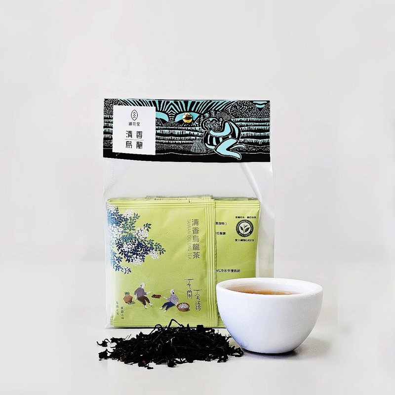 【快速出貨】清香烏龍袋茶包 20包 宜蘭冬山 花間茶語 嚴選袋茶 - 茶葉/茶包/水果茶 - 植物．花 綠色