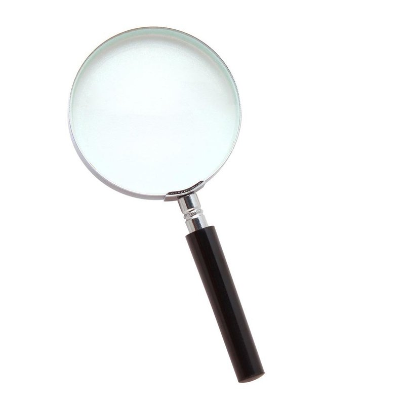 (3入超值組) 2.3x/5.0D/76mm 台灣製手持型電木柄放大鏡【A004】 - 其他書寫用具 - 玻璃 黑色