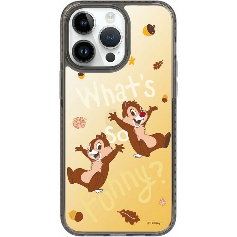 迪士尼 鋼牙與大鼻 iPhone16 Samsung S25氣墊標準防摔鏡面手機殼 - 手機殼/手機套 - 塑膠 多色