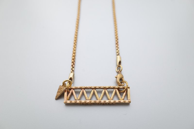 Stage truss necklace - Necklaces - Paper Khaki