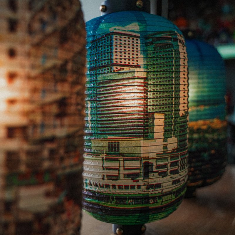 Hong Kong Paper Lantern - Central Star Ferry Pier - Lighting - Paper Multicolor