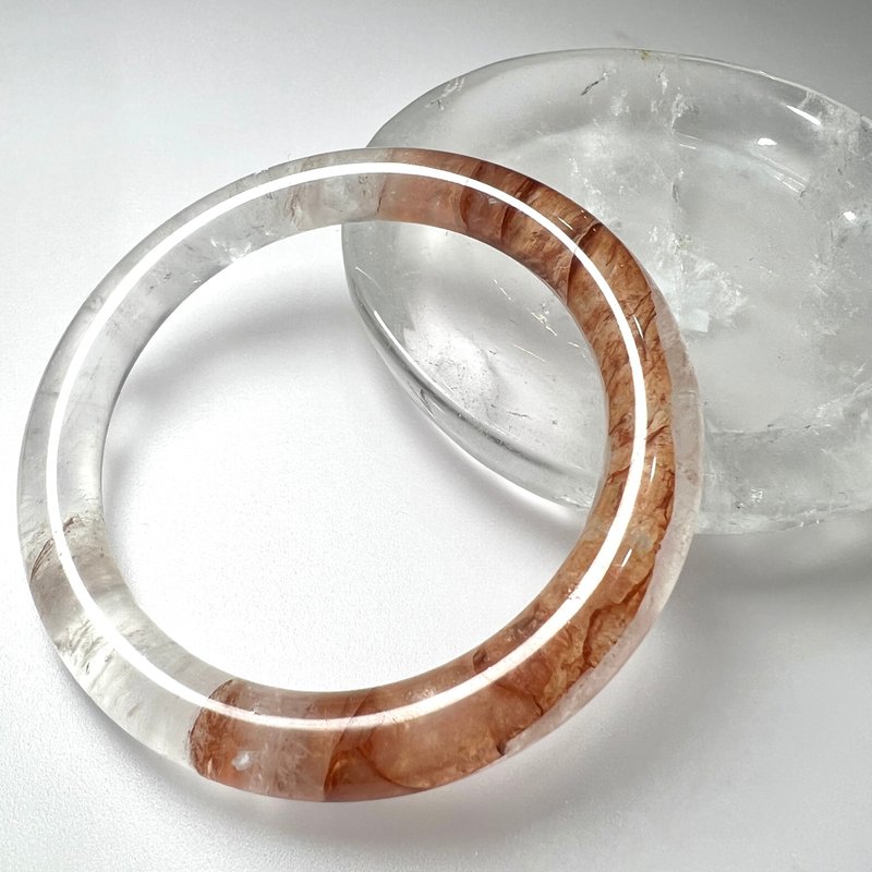 紅膠花手鐲 | 水晶 | 水晶手鐲 - 手鍊/手環 - 水晶 紅色