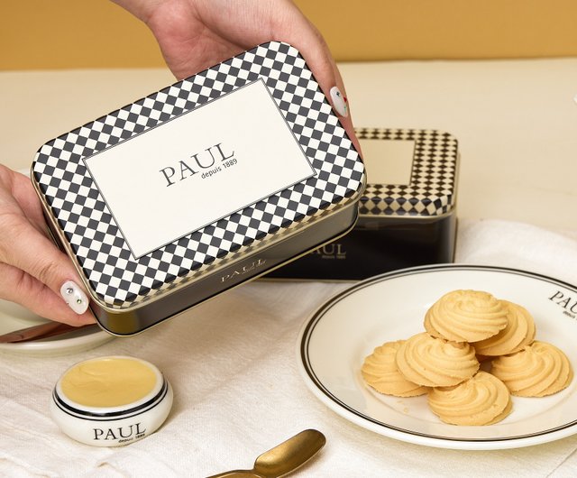◆PAULS BOUTIQUE◆ BOX KALY CHOCO 5008471050 PAUL】フレンチクッキーギフトボックス（ココア）（送料込み