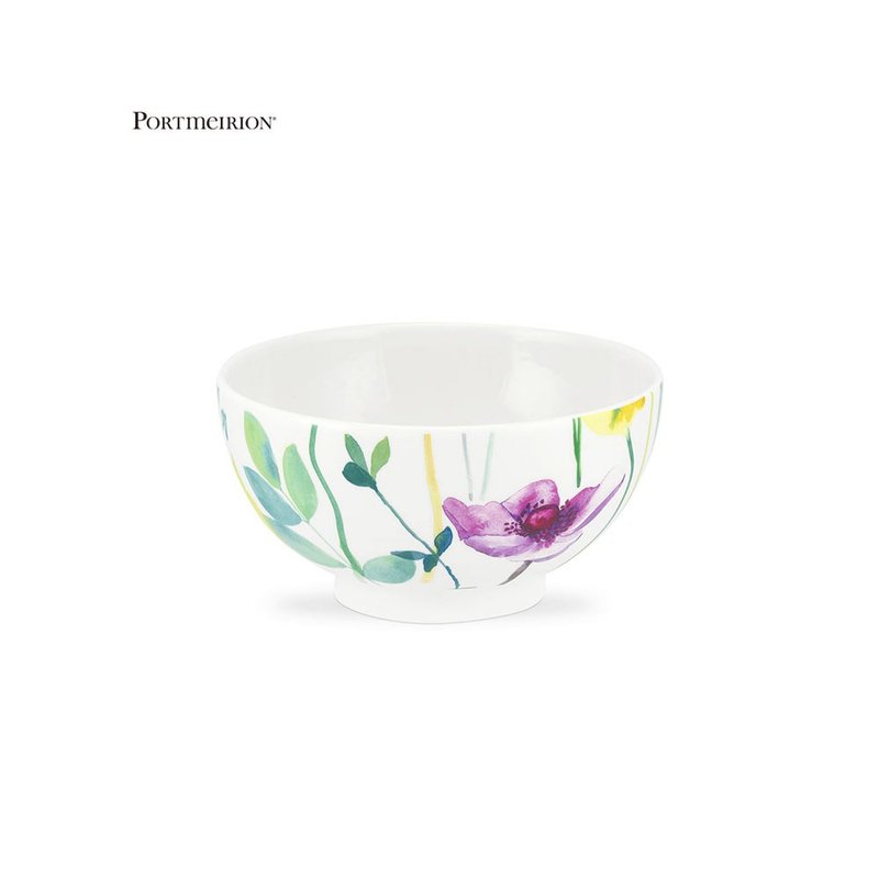 Portmeirion Water Garden 11CM Rice Bowl - ถ้วยชาม - เครื่องลายคราม หลากหลายสี