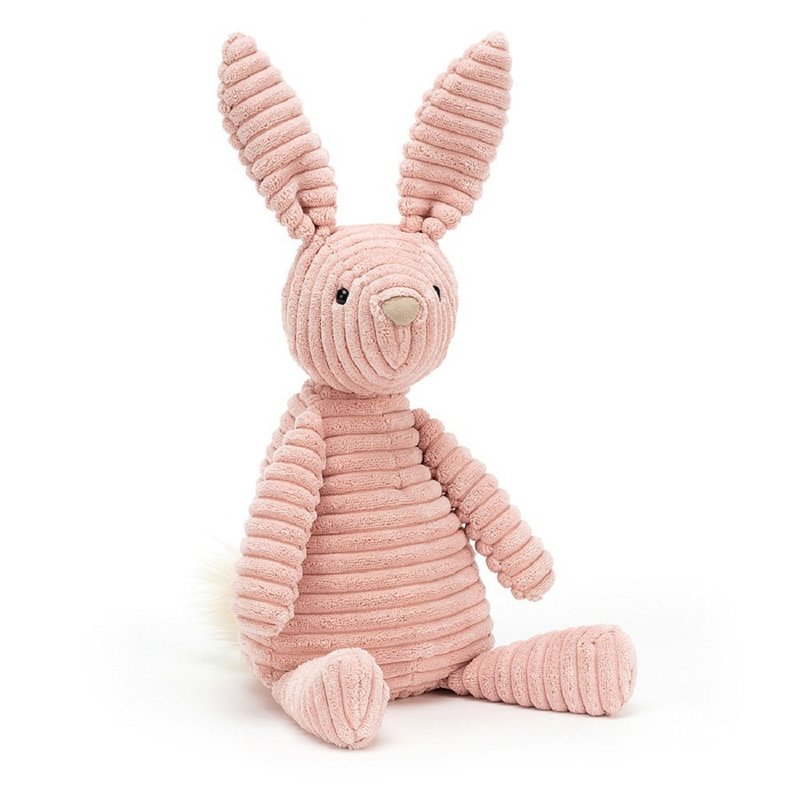 Jellycat Cordy Roy Bunny 粗線條兔 38cm - 公仔/玩偶 - 聚酯纖維 粉紅色