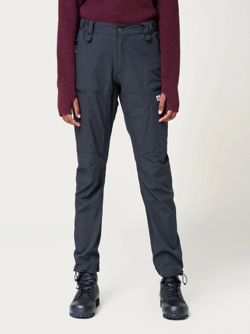 【ROYK】Women's Hiking Flex Pants - 登山褲_女_黑 - 女運動褲/機能褲 - 聚酯纖維 黑色